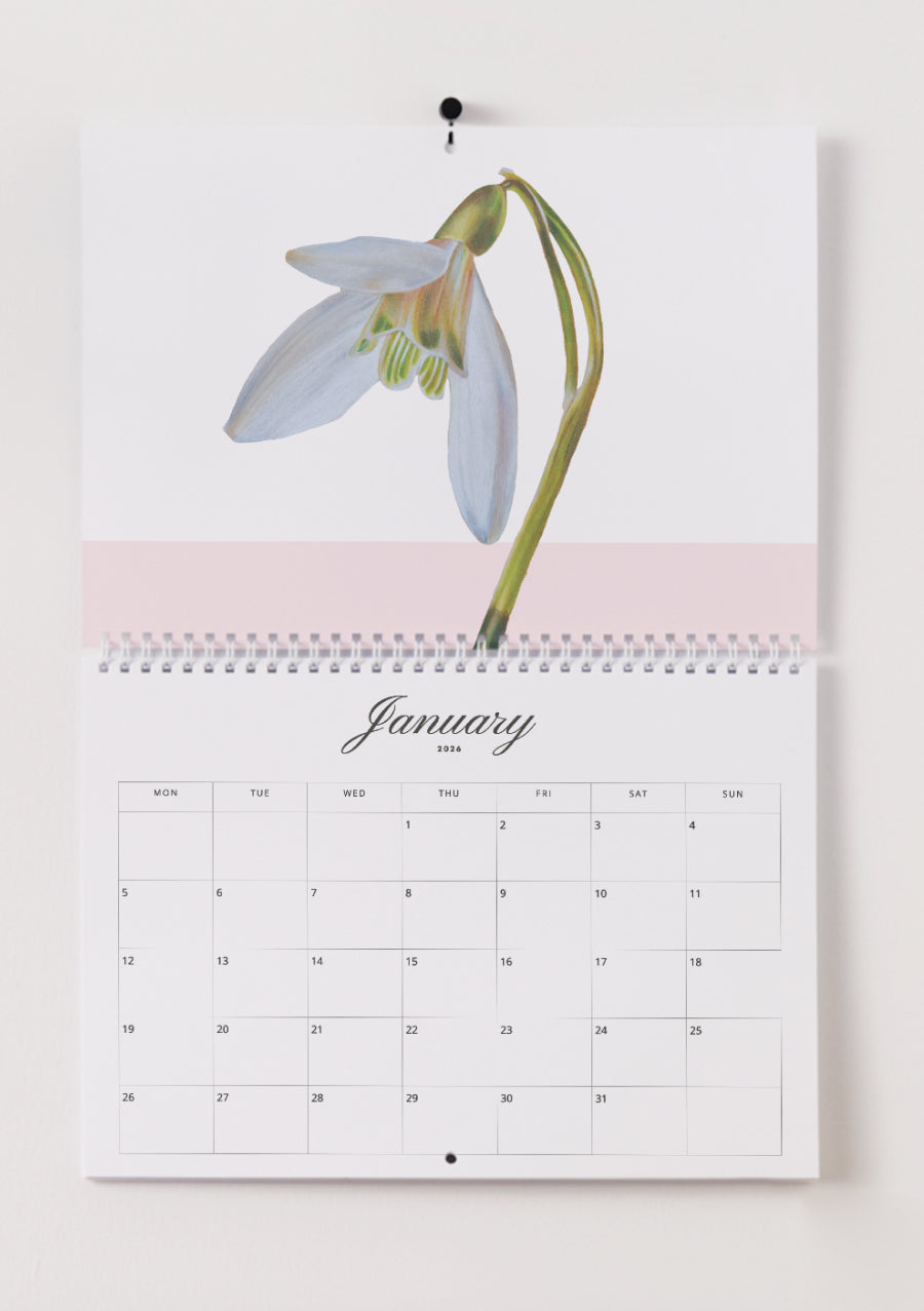 2026 Birthflower Calendar