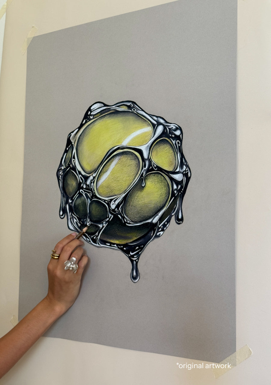 Chrome Tennis Ball