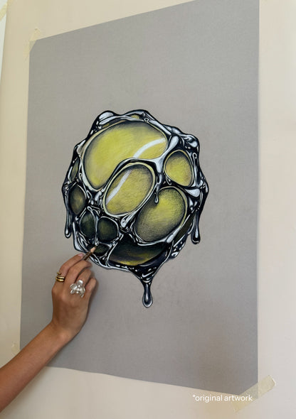 Chrome Tennis Ball