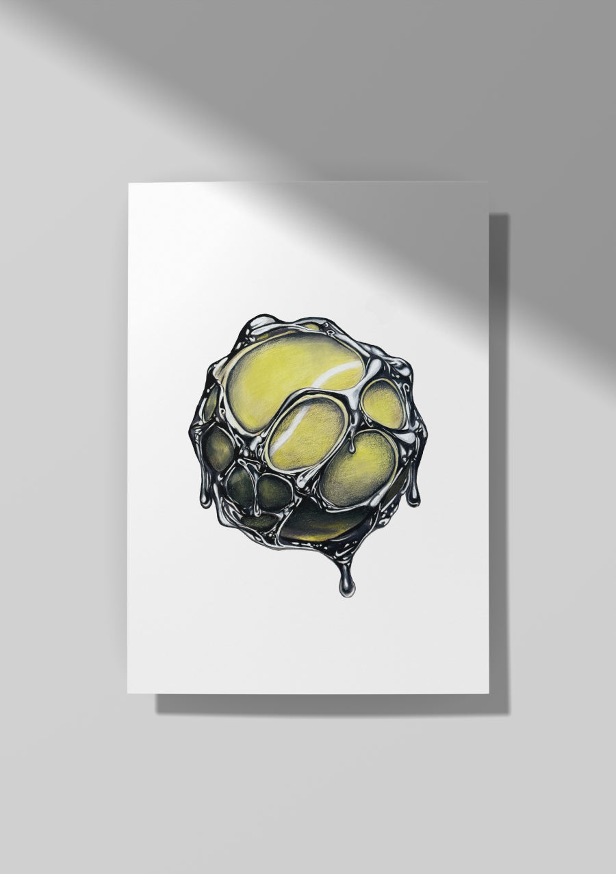 Chrome Tennis Ball