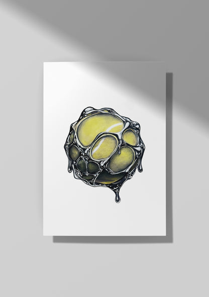 Chrome Tennis Ball